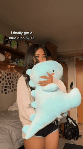 Ultra Soft Lovely Dinosaur Plush Pillow Stuffy