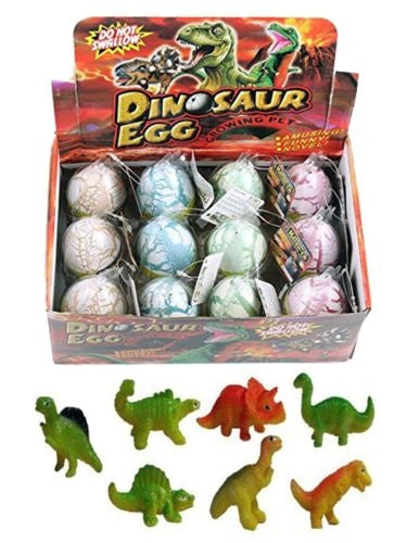 Growing Pet Dinosaur Eggs - Twelve Piece Set with Water Activation