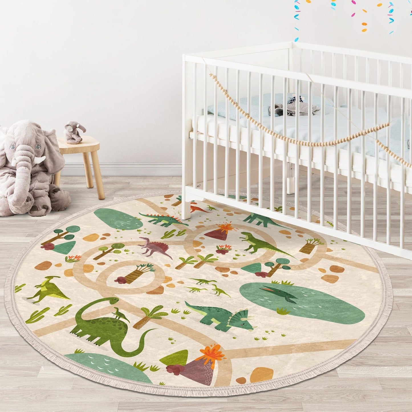 Dinosaur Kids Room Area Rug