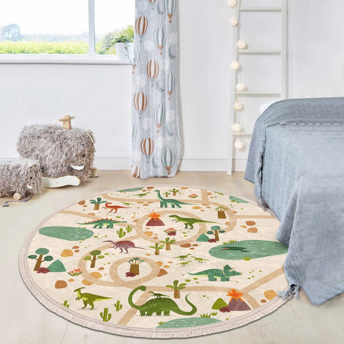 Dinosaur Kids Room Area Rug