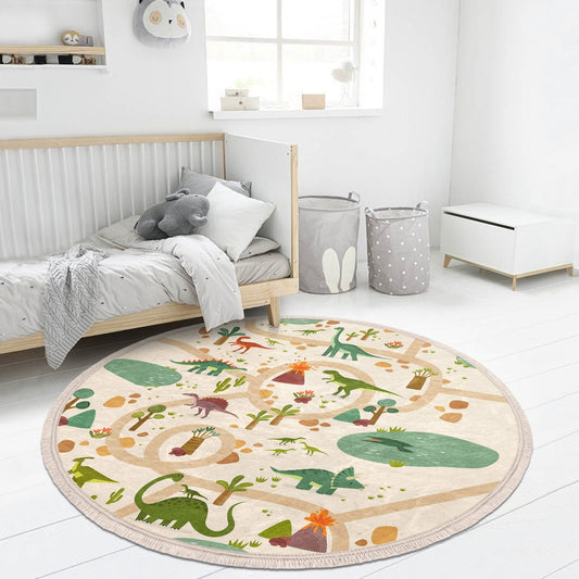 Dinosaur Kids Room Area Rug