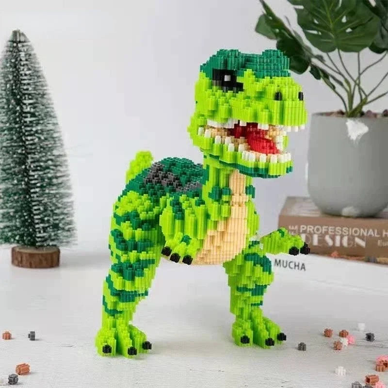 Dinosaur Building Block Toys: Giant Tyrannosaurus Rex Bricks