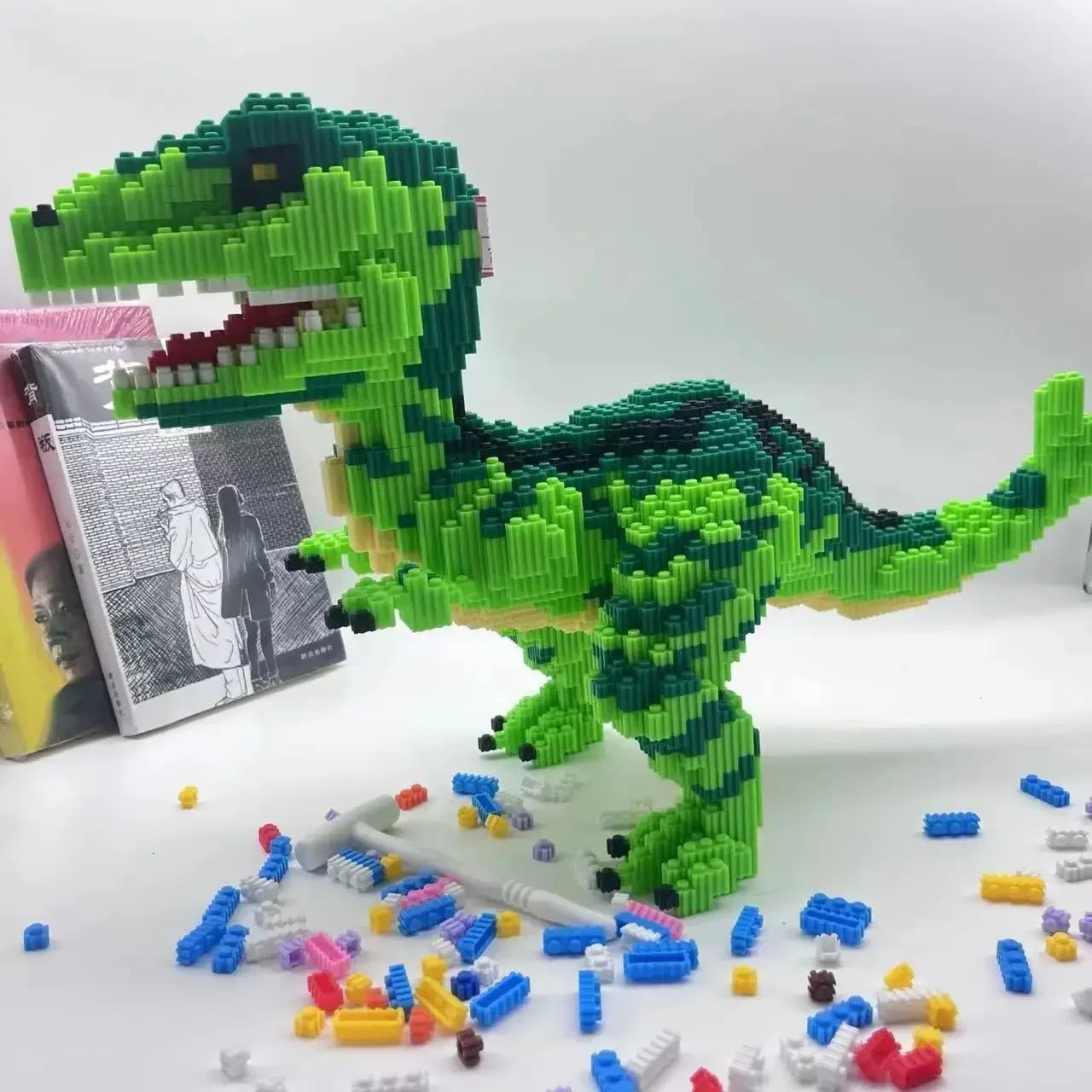 Dinosaur Building Block Toys: Giant Tyrannosaurus Rex Bricks